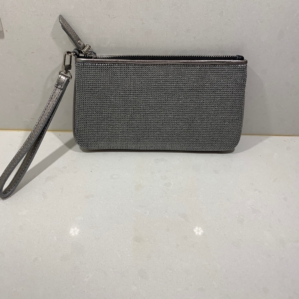 NWT Gigi NYC metallic wristlet